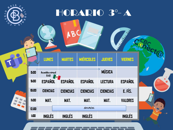 Horario 3A