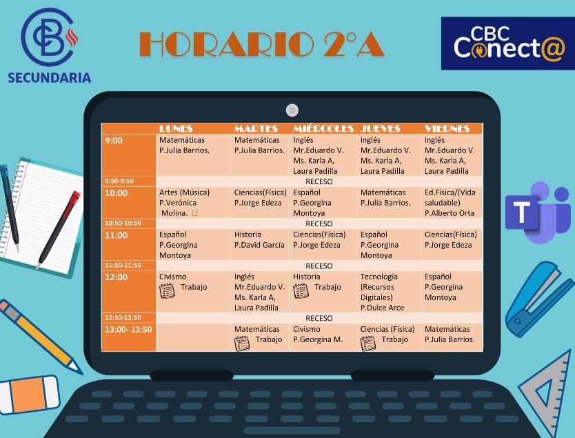 Horario 2A